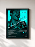#noir Salvador Plays The Blues + 5 Inedits di Henri Salvador in stampa incorniciata, cornice nera, stampata e incorniciata in Francia
