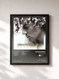#noir Tableau de l'album Sin Mirar Atrás (E-Album Spain Version) de David Bisbal, cadre noir, imprimé et encadré en France