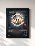 #noir Tableau de l'album What U Want EP (Remixes) de Vintage Culture, cadre noir, imprimé et encadré en France