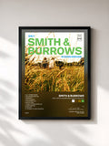 #noir Tableau de l'album Only Smith & Burrows Is Good Enough de Smith & Burrows, cadre noir, imprimé et encadré en France