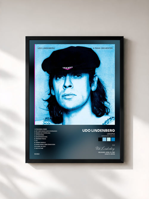 Udo Lindenberg · Udopia (Remastered Version) — Affiche encadrée