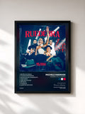 #noir Tableau de l'album Ruedeira, Vol. 01, Parte 2 de Michele Andrade, cadre noir, imprimé et encadré en France