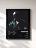 #noir Tableau de l'album Shadow of a Doubt de Freddie Gibbs, cadre noir, imprimé et encadré en France
