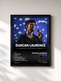#noir Tableau de l'album Beste Zangers 2023 (Duncan Laurence) de Duncan Laurence, cadre noir, imprimé et encadré en France