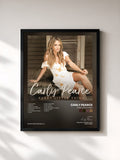 #noir Tableau de l'album Every Little Thing de Carly Pearce, cadre noir, imprimé et encadré en France
