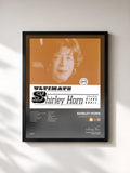 #noir Ultimate Shirley Horn di Shirley Horn in stampa incorniciata, cornice nera, stampata e incorniciata in Francia