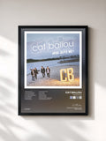 #noir Tableau de l'album Mir jetz he! de Cat Ballou, cadre noir, imprimé et encadré en France