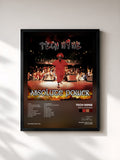 #noir Tableau de l'album Absolute Power de Tech N9ne, cadre noir, imprimé et encadré en France