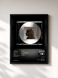 #noir Tableau de l'album Transparent de joysad, cadre noir, imprimé et encadré en France