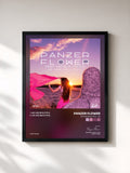 #noir Tableau de l'album We Are Beautiful - EP de Panzer Flower, cadre noir, imprimé et encadré en France