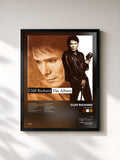 #noir Tableau de l'album The Album de Cliff Richard, cadre noir, imprimé et encadré en France