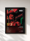 #noir Tableau de l'album Devil Without a Cause de Kid Rock, cadre noir, imprimé et encadré en France