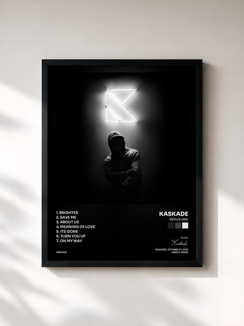 Kaskade · REDUX 006 — Affiche encadrée