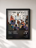 #noir Tableau de l'album Take Not3s II de Not3s, cadre noir, imprimé et encadré en France