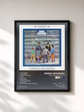 #noir Tableau de l'album Everything Is Everything de Donny Hathaway, cadre noir, imprimé et encadré en France