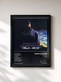 #noir Tableau de l'album Cloud 9 EP de Tinchy Stryder, cadre noir, imprimé et encadré en France
