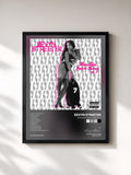 #noir Tableau de l'album Shoulda Been There Pt. 1 de Sevyn Streeter, cadre noir, imprimé et encadré en France