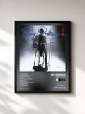 #noir Tableau de l'album King Of Hearts (2022 Remaster) de Roy Orbison, cadre noir, imprimé et encadré en France
