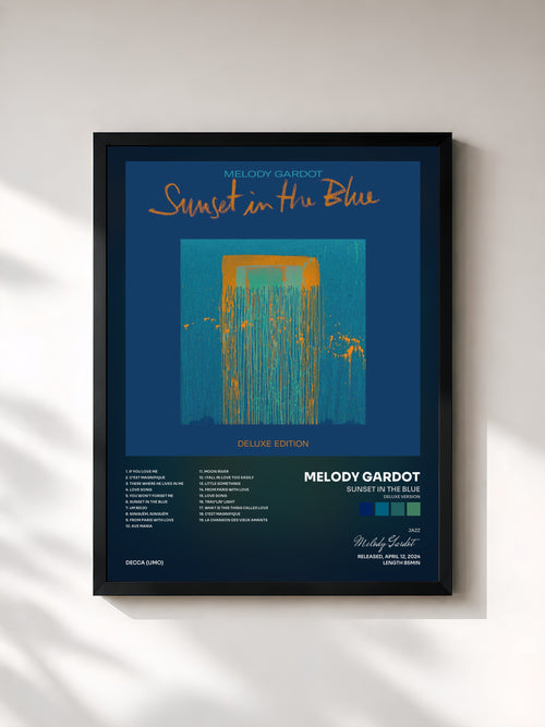 Melody Gardot · Sunset In The Blue (Deluxe Version) — Stampa incorniciata