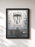 #noir Tableau de l'album We Connected de Moneybagg Yo, cadre noir, imprimé et encadré en France
