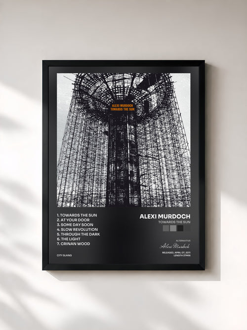Alexi Murdoch · Towards the Sun — Affiche encadrée