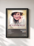 #noir Tableau de l'album Home for Christmas de Susan Boyle, cadre noir, imprimé et encadré en France