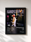 #noir Tableau de l'album The Pretty Toney Album de Ghostface Killah, cadre noir, imprimé et encadré en France