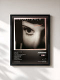 #noir Tableau de l'album Inside Information de Foreigner, cadre noir, imprimé et encadré en France