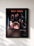 #noir Tableau de l'album Boi-Ngo de Oingo Boingo, cadre noir, imprimé et encadré en France