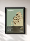 #noir Tableau de l'album Forward de The Swell Season, cadre noir, imprimé et encadré en France