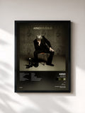 #noir Tableau de l'album Brussld (Bonus Track Version) de Arno, cadre noir, imprimé et encadré en France
