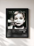 #noir Tableau de l'album Skellefteå de The Wannadies, cadre noir, imprimé et encadré en France
