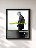 #noir Tableau de l'album Beautiful Soul de Jesse McCartney, cadre noir, imprimé et encadré en France