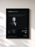#noir Tableau de l'album Mel Torme's Finest Hour de Mel Tormé, cadre noir, imprimé et encadré en France