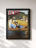 #noir Tableau de l'album Heavy Petting Zoo de NOFX, cadre noir, imprimé et encadré en France