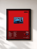 #noir Tableau de l'album NENA (Remastered & Selected Works) de Nena, cadre noir, imprimé et encadré en France