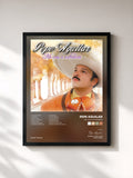 #noir Tableau de l'album Me Vas A Extrañar de Pepe Aguilar, cadre noir, imprimé et encadré en France