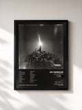#noir Tableau de l'album La Voz Favorita de Jay Wheeler, cadre noir, imprimé et encadré en France