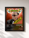 #noir Tableau de l'album Penthouse Flashback Series (Wayne Wonder) Vol. 1 de Wayne Wonder, cadre noir, imprimé et encadré en France