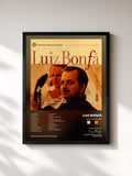 #noir Tableau de l'album Solo in Rio 1959 de Luiz Bonfá, cadre noir, imprimé et encadré en France