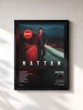 #noir Tableau de l'album Imparável de NATTAN, cadre noir, imprimé et encadré en France