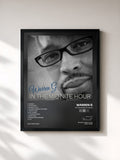 #noir Tableau de l'album In the Midnite Hour de Warren G, cadre noir, imprimé et encadré en France