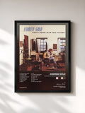 #noir Tableau de l'album What's Wrong with This Picture? de Andrew Gold, cadre noir, imprimé et encadré en France