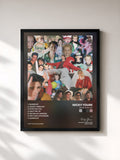 #noir Tableau de l'album Good Times Go de Nicky Youre, cadre noir, imprimé et encadré en France