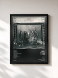 #noir Tableau de l'album Revelation de Reef, cadre noir, imprimé et encadré en France