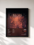 #noir Tableau de l'album Chronicles de Rush, cadre noir, imprimé et encadré en France