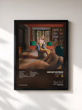 #noir Tableau de l'album Expectations de Hayley Kiyoko, cadre noir, imprimé et encadré en France