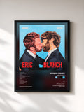 #noir Tableau de l'album Eric Blanch de Arnau Griso, cadre noir, imprimé et encadré en France