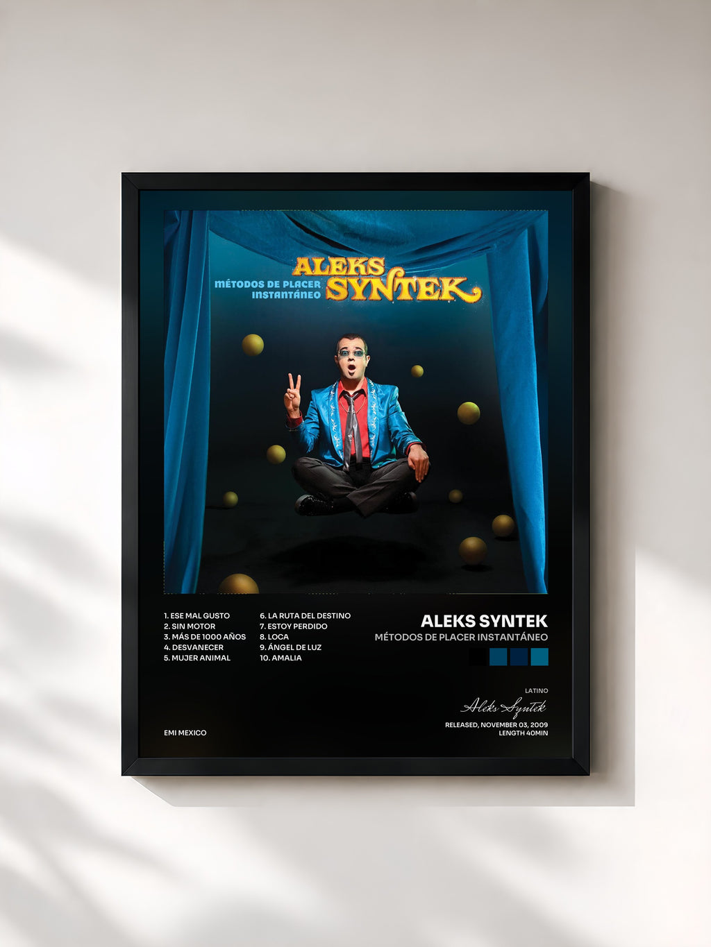 #noir Métodos De Placer Instantáneo di Aleks Syntek in stampa incorniciata, cornice nera, stampata e incorniciata in Francia