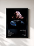 #noir Tableau de l'album @dannocean2 de Danny Ocean, cadre noir, imprimé et encadré en France